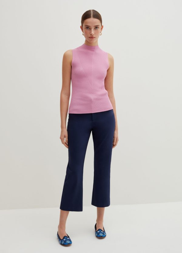 Pantalone crop flare
