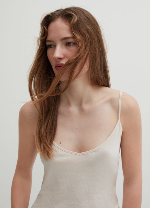 Tank top in modal e cotone - Image 2