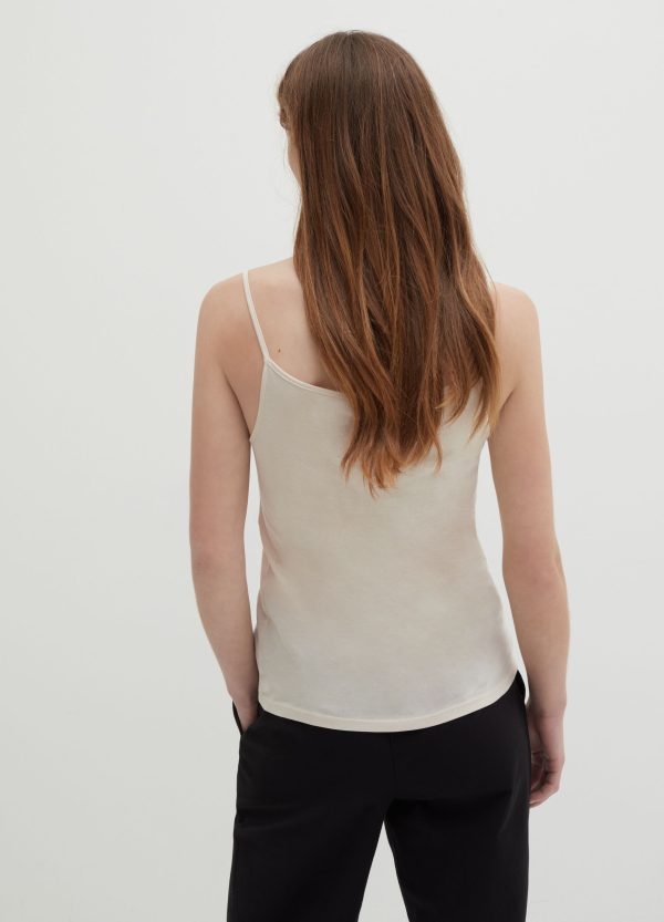 Tank top in modal e cotone - Image 3