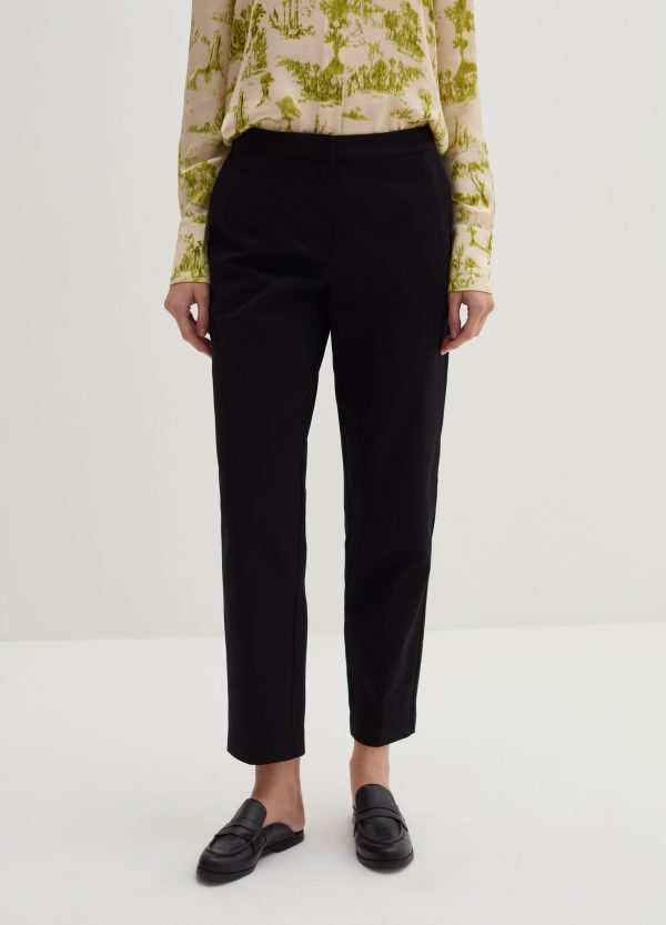 Pantalone chino cropped in twill - Image 2