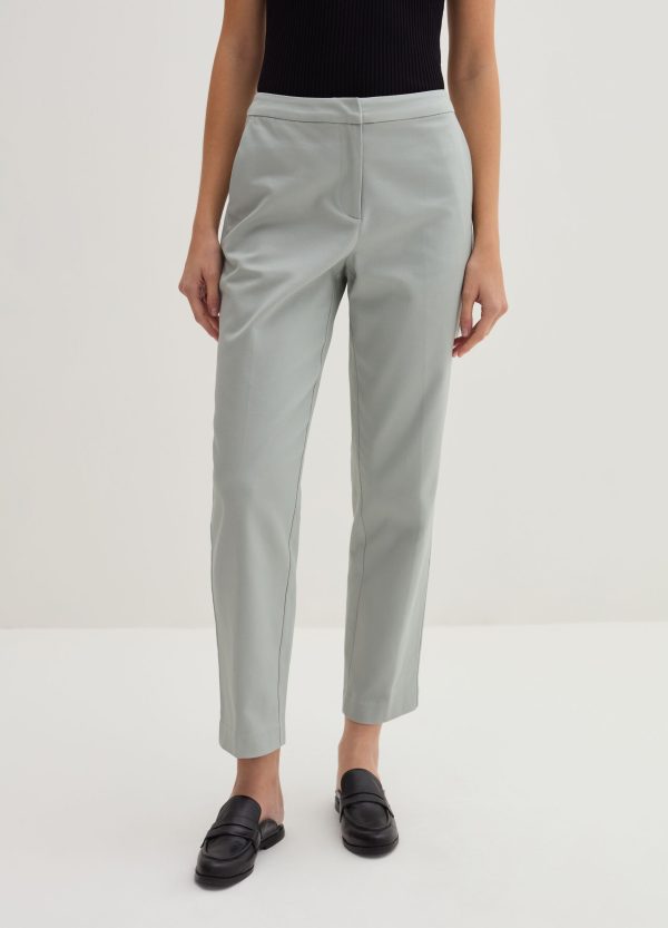 Pantalone chino cropped in twill - Image 2