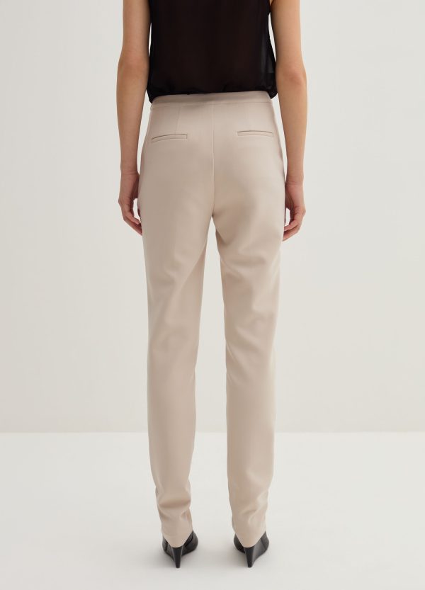 Pantalone skinny fit in crêpe doppia - Image 3