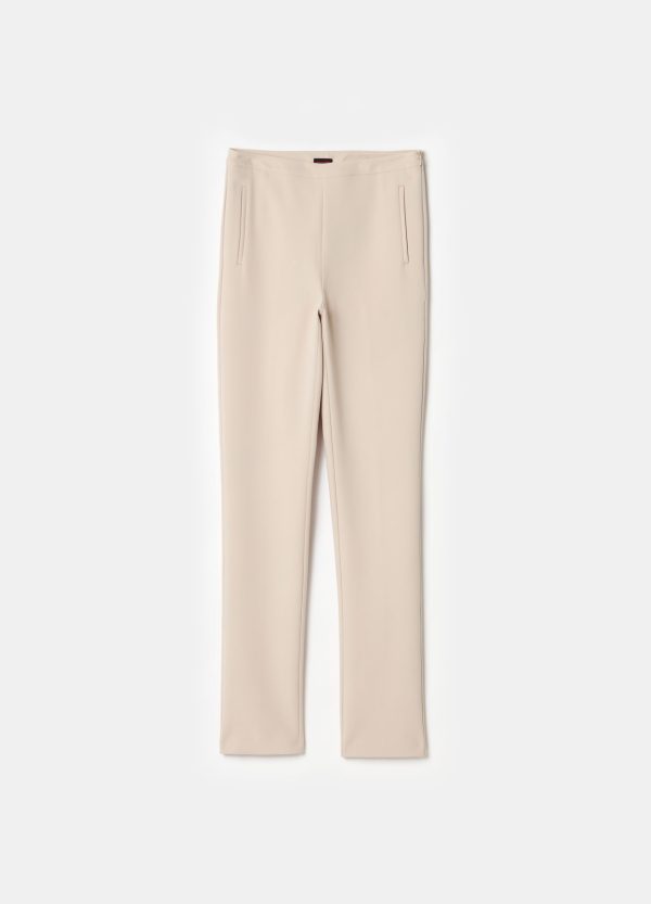 Pantalone skinny fit in crêpe doppia - Image 4