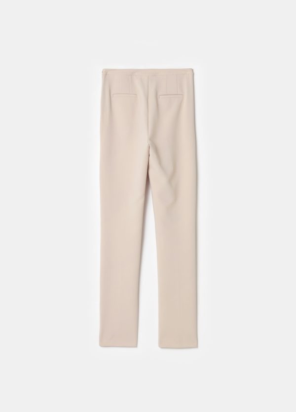Pantalone skinny fit in crêpe doppia - Image 5