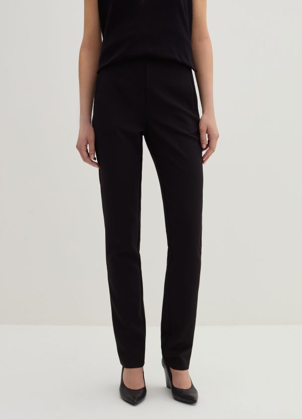 Pantalone skinny fit in crêpe doppia - Image 2
