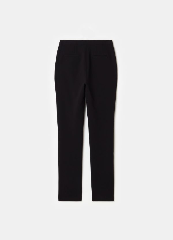 Pantalone skinny fit in crêpe doppia - Image 5