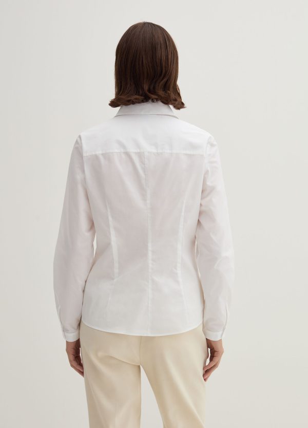 Camicia slim fit in popeline - Image 3