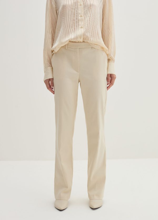 Pantalone flare fit a vita alta - Image 2