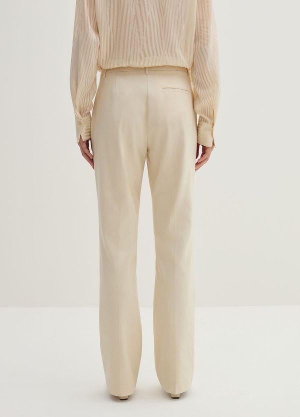 Pantalone flare fit a vita alta - Image 3