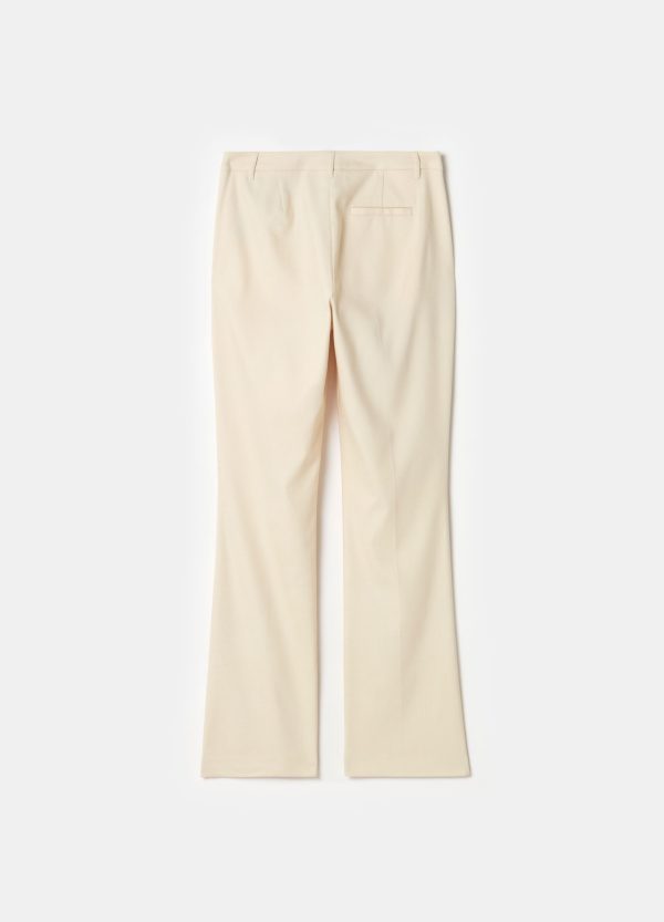 Pantalone flare fit a vita alta - Image 5