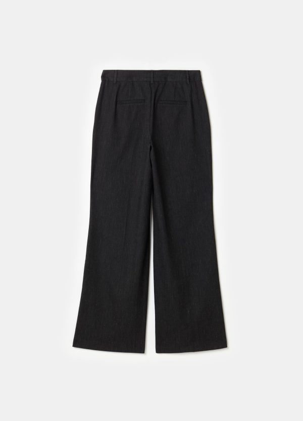 Pantalone palazzo wide leg - Image 4