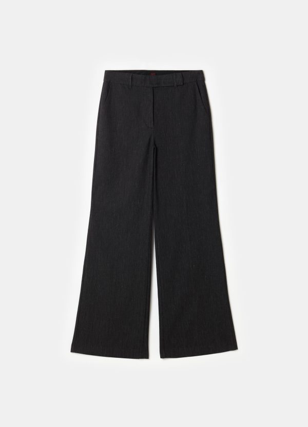 Pantalone palazzo wide leg - Image 5