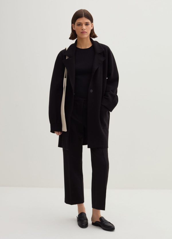 Coatigan oversize con tasche