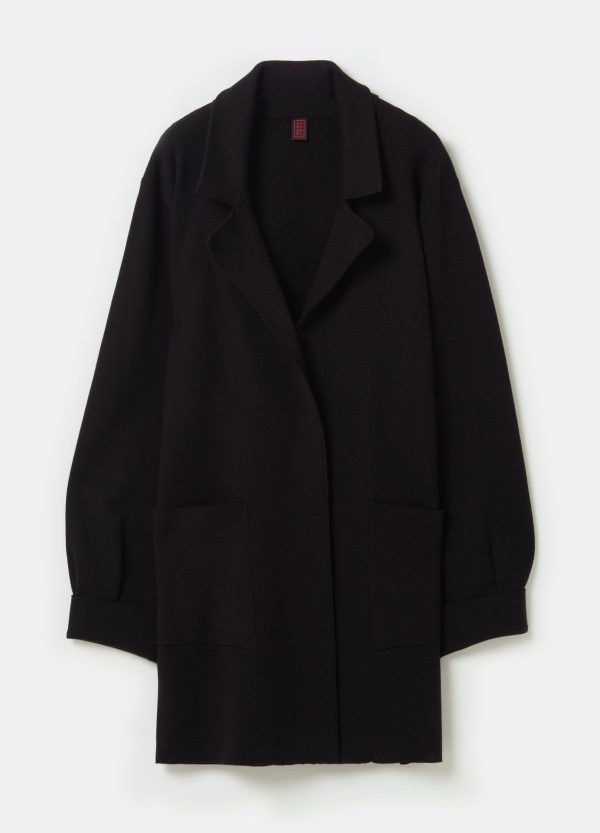 Coatigan oversize con tasche - Image 4