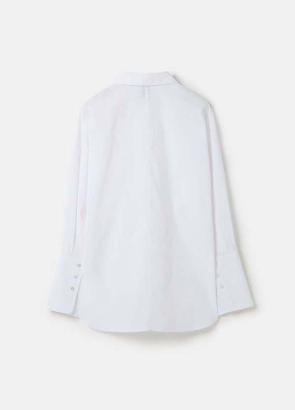 Camicia in popeline con cravatta - Image 5