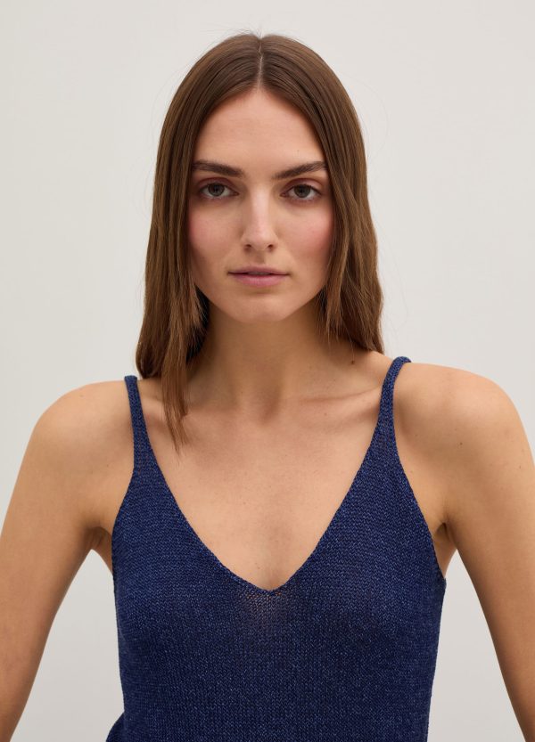 Tank top in cordonetto senza cuciture - Image 2