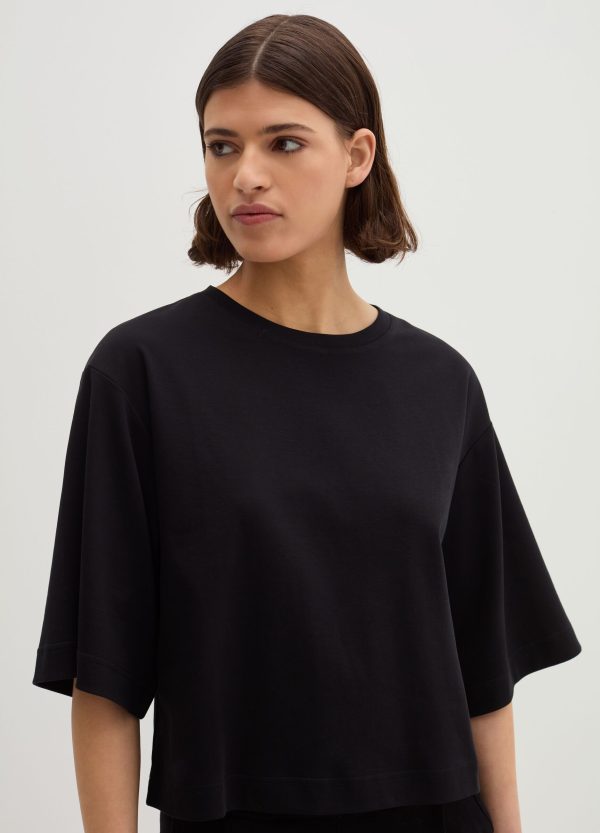 T-shirt boxy fit in cotone - Image 2