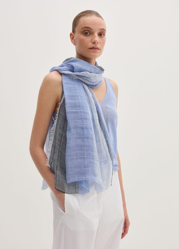 Pashmina in lino e modal