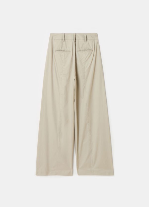 Pantalone straight fit in satin - Image 5