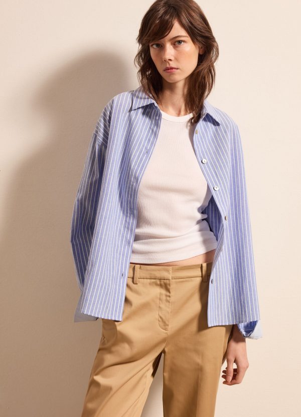 Camicia oversize a righe