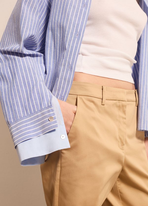 Camicia oversize a righe - Image 2