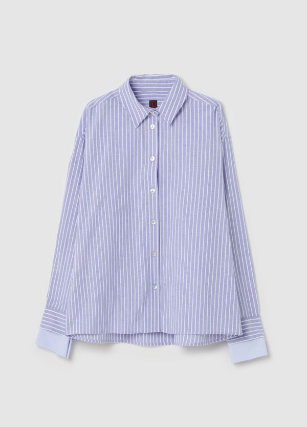 Camicia oversize a righe - Image 5