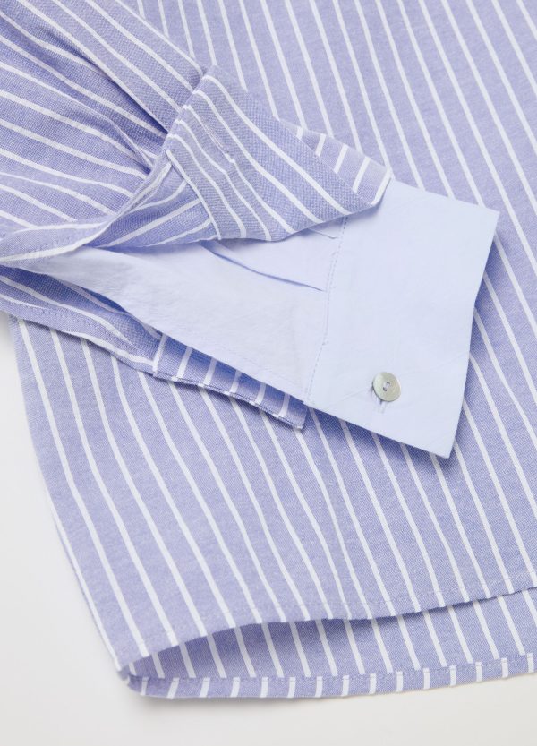 Camicia oversize a righe - Image 6