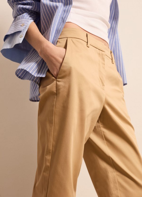 Pantalone chino in cotone stretch - Image 3