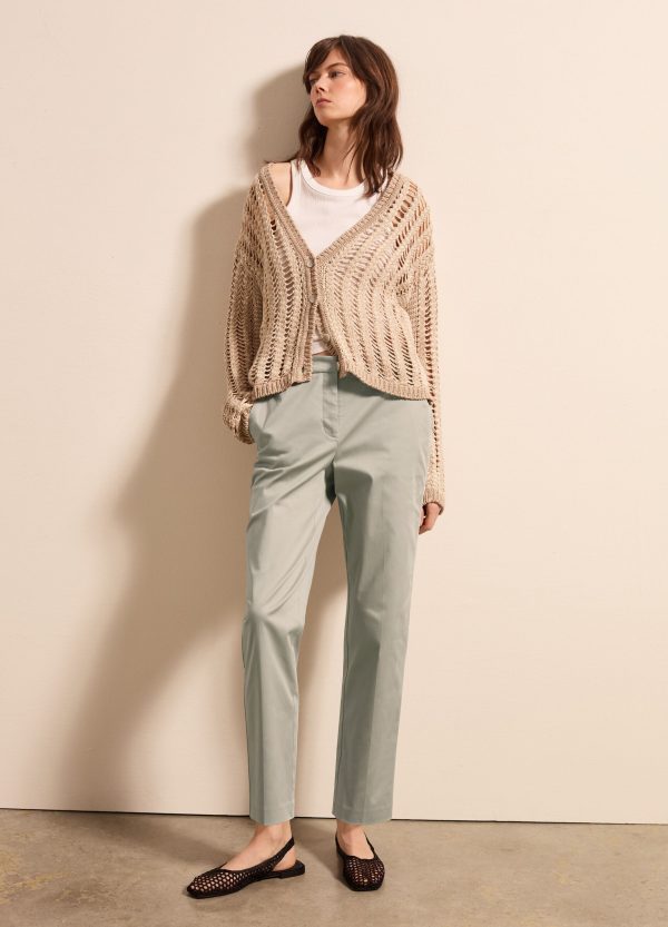 Pantalone chino in cotone stretch