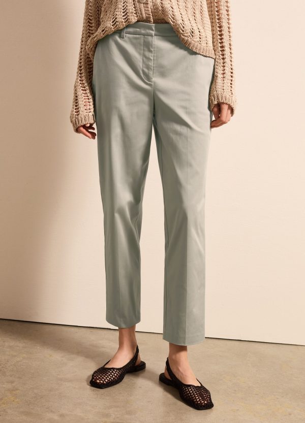 Pantalone chino in cotone stretch - Image 2