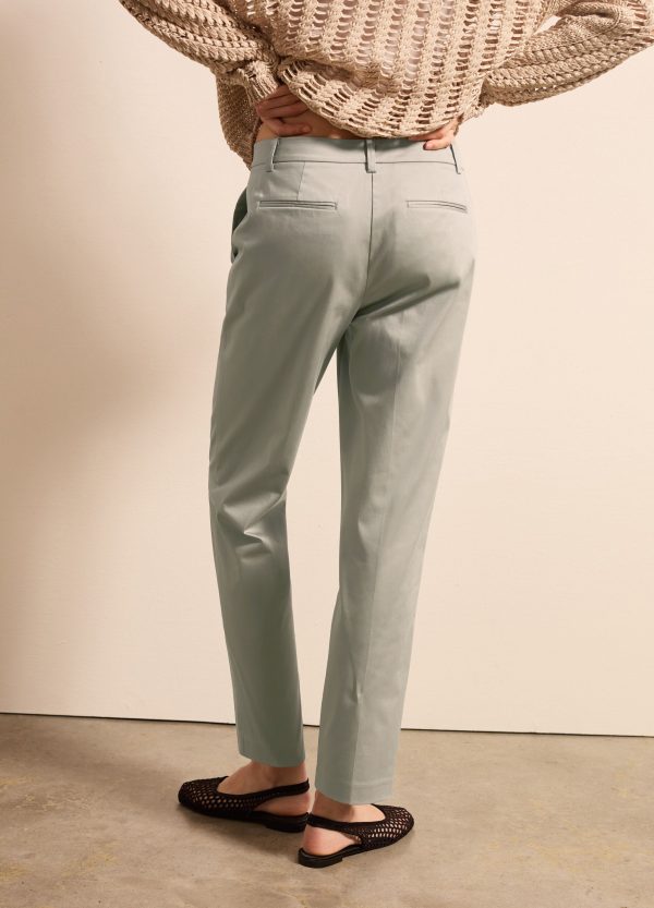 Pantalone chino in cotone stretch - Image 4