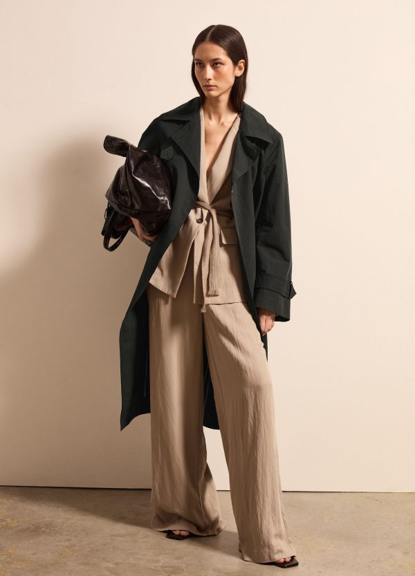 Trench lungo con fibbia - Image 2