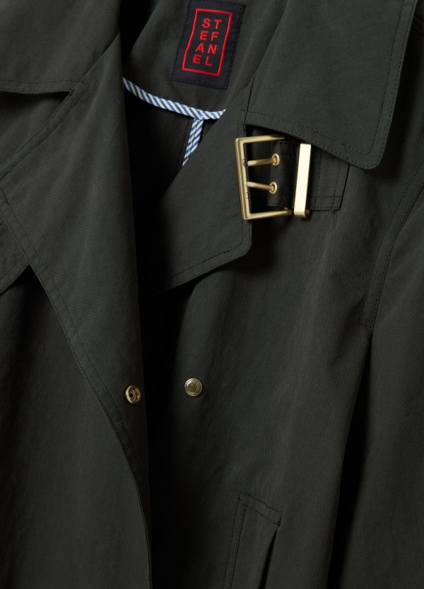 Trench lungo con fibbia - Image 7