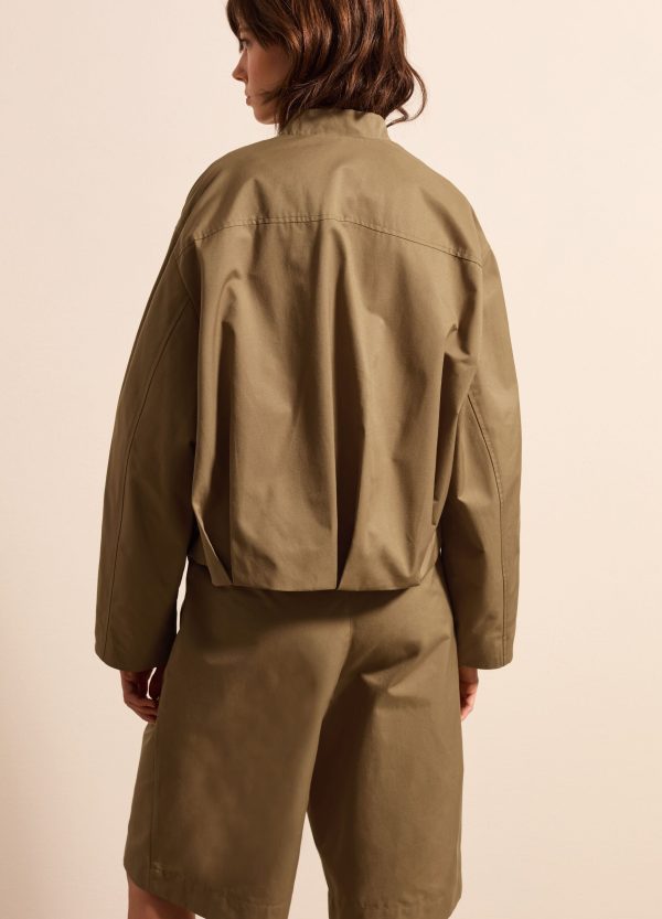 Bomber full-zip effetto satin - Image 5