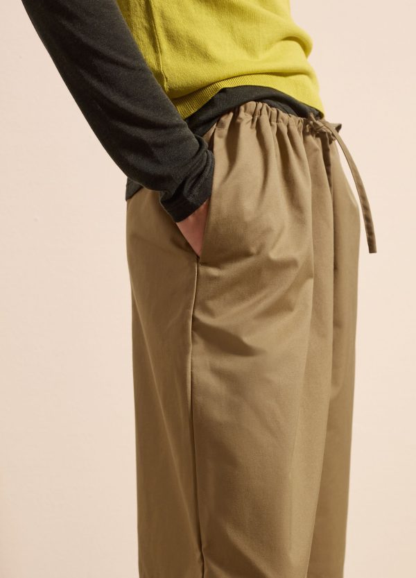 Bermuda in satin con coulisse - Image 3