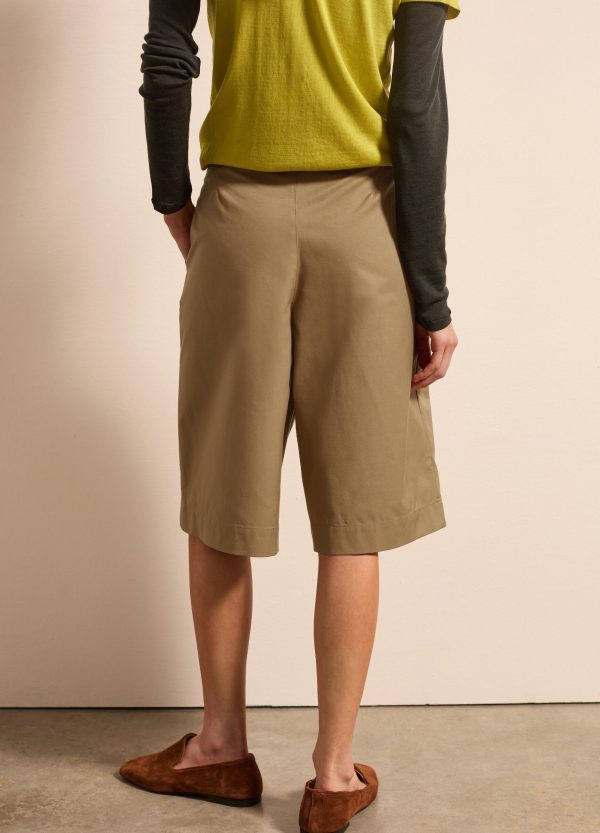 Bermuda in satin con coulisse - Image 5