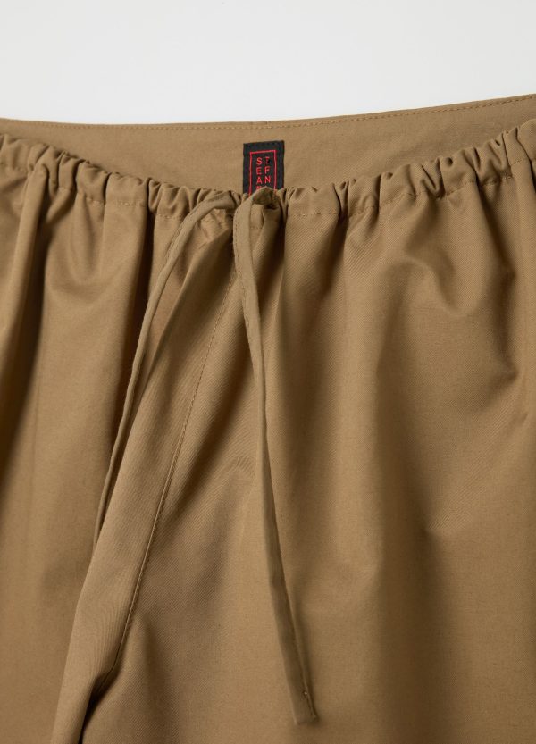 Bermuda in satin con coulisse - Image 7