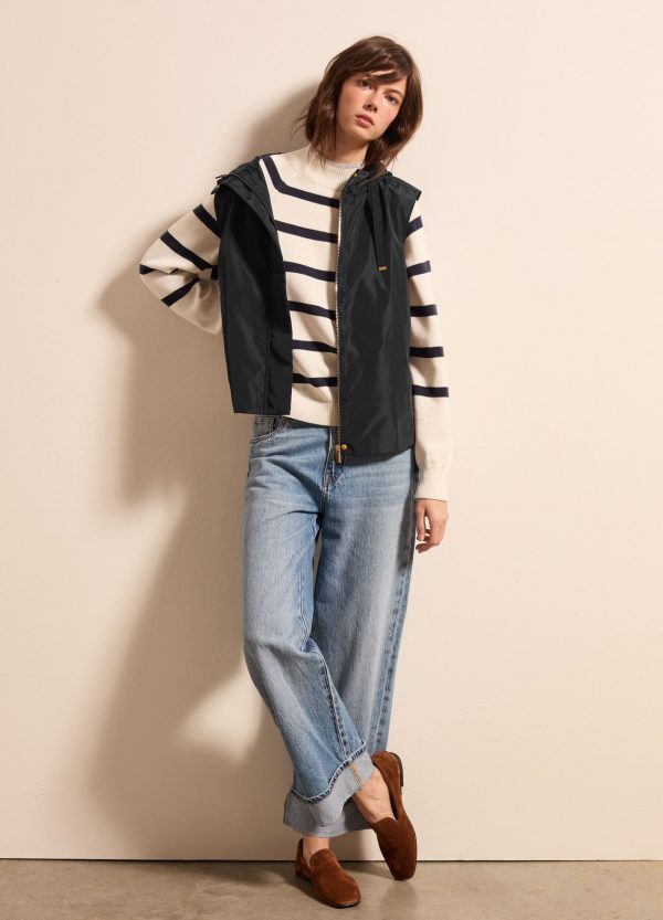 Gilet con cappuccio