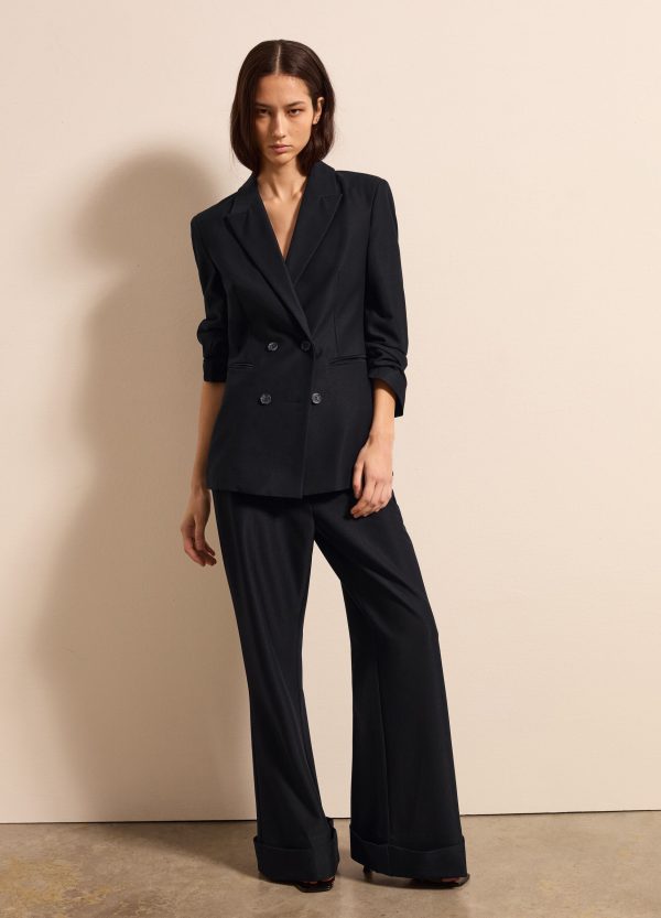 Blazer doppiopetto tinta unita - Image 3