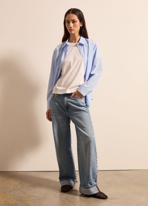 Camicia gessata in cotone - Image 2
