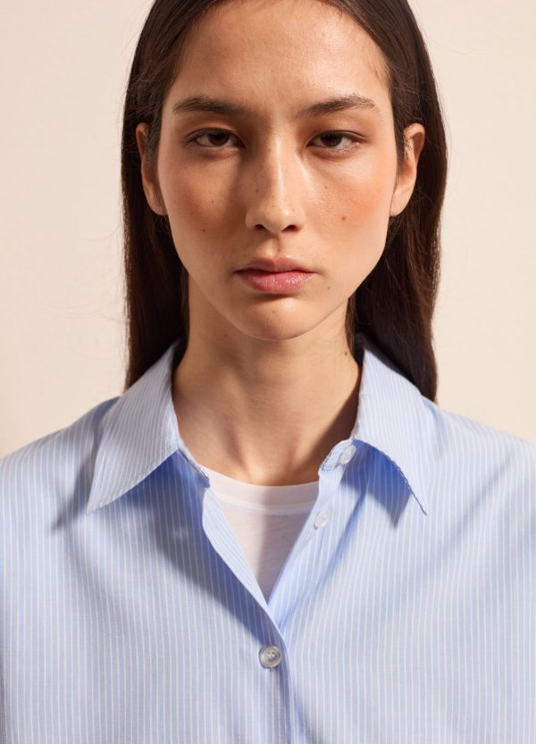 Camicia gessata in cotone - Image 3