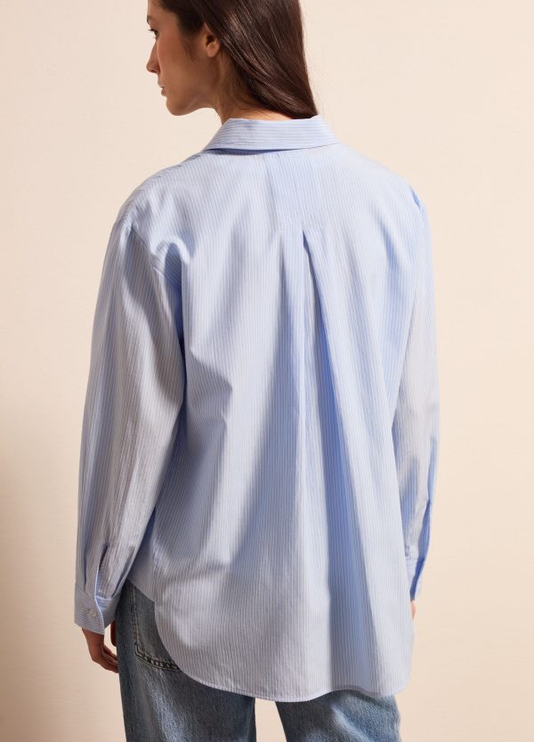 Camicia gessata in cotone - Image 4