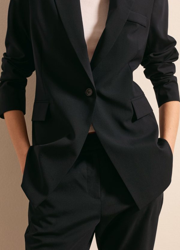 Blazer slim fit monopetto