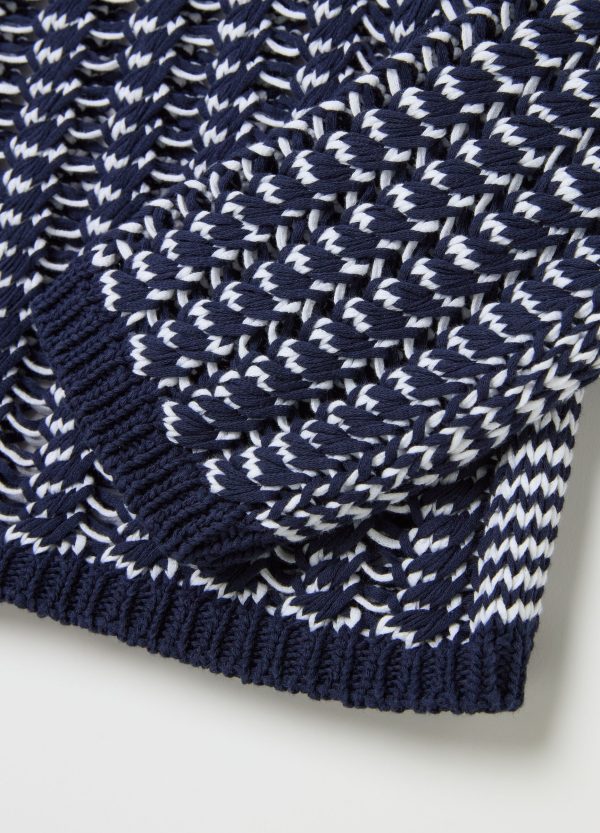 Maglia traforata in cotone - Image 7