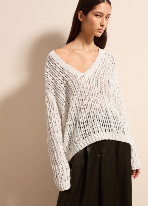 Maglia oversize traforata - Image 4