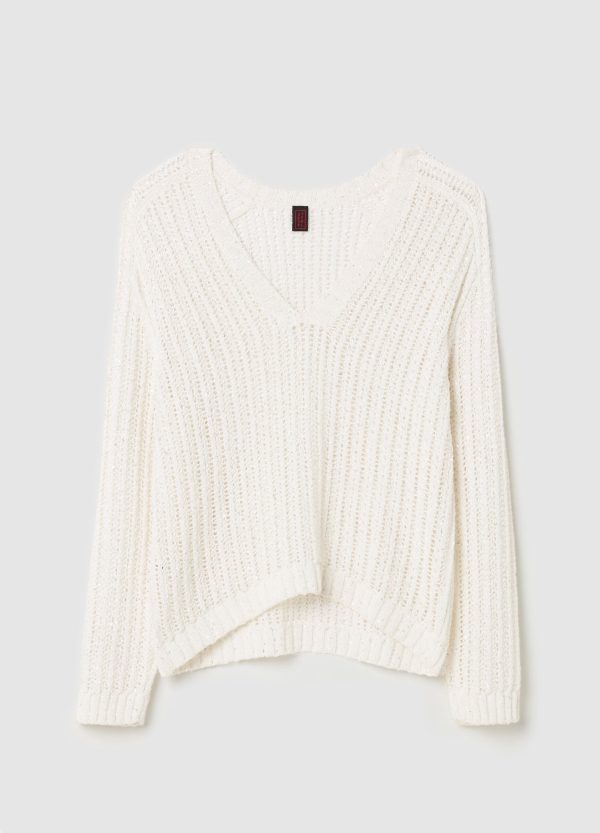 Maglia oversize traforata - Image 5