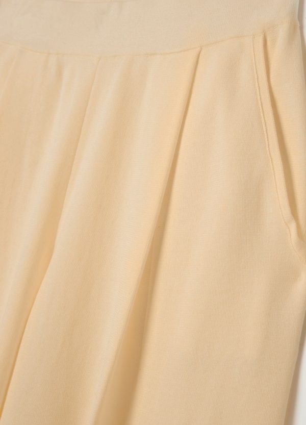 Pantalone a gamba larga in cotone - Image 6