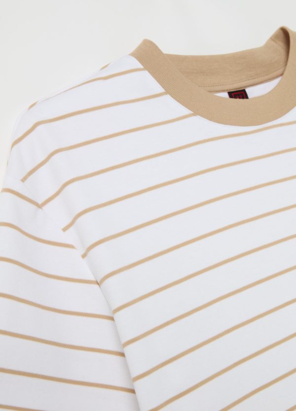 T-shirt boxy fit a righe - Image 6