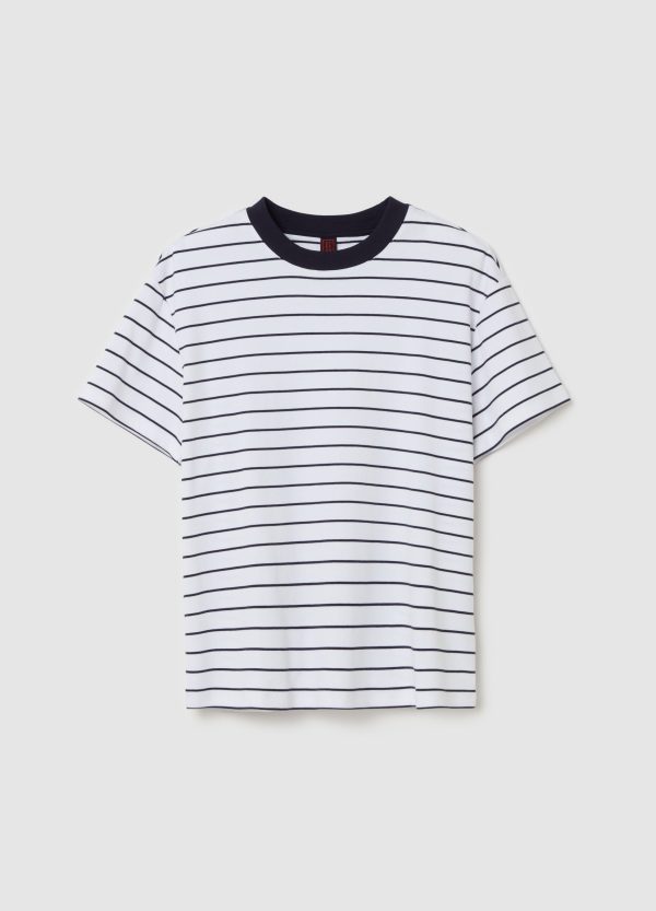 T-shirt boxy fit a righe - Image 5