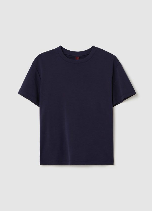 T-shirt boxy fit tinta unita - Image 5